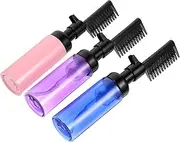 CANIGHT Hair Dyeing Bottles Root Comb Applicators Styling Combs 60ml Applicator Bottle Combs Set