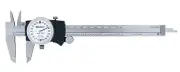 Mitutoyo 505-740J - 6" Dial Calipers .2/Rev .001 Grad. White Face