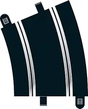 [Scalextric] C8204 Radius 3 Curve 22.5 Degree 1:32 Scale Track and Accessories (2 Pieces)