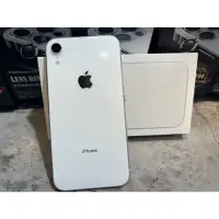 在飛比找蝦皮購物優惠-二手‼️IPhone XR 128G 白色🔺外觀近全新