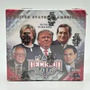 2016 Decision 24 Pack Box Factory Sealed Retail Box Donald Trump Clinton Cruz ++