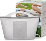 Silicone Microwave Steam Sterilizer Bag - Microwave Steriliser Bag for Baby B...