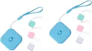 COHEALI 2sets 4pcs Retractable Measuring Tape Soft Cloth Tape Measure for Sewing Body Measurements Crafts with Markings for Home Office Use 4pcs*2