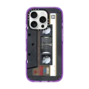 iPhone 16 Pro Impact Case Cassette Gold