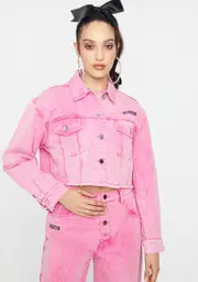[Cute Mistake] Link Up Denim Jacket