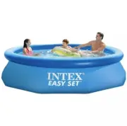 Intex 10 X 30 Easy Set Above Ground Swimming Pool W/ Pump & Filter 28121EH