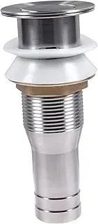 Stainless Steel Sink Drain Filter 14cm Flips Cover Drainer Strainer Clogged Sink Plugs for Sink