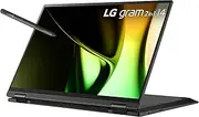 LG gram 14-inch 2in1 Lightweight Laptop, Intel Evo Edition - AI-Enabled Intel Core Ultra 7 Processor, Windows 11 Home, 32GB RAM, 2TB SSD, Touch IPS Display, Black