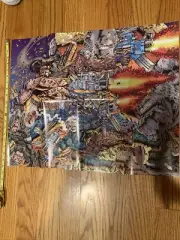 1994-95 Marvel Prophet Chapel Badrock Kirby Rob Liefeld Promo Poster NM/M