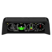 GPS Speed Slope Meter Automotive Digital Inclinometer Alarm Angle with Tilt Pitch Angle for Time Battery Voltage LCD Dis Multicolor