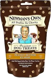 Newman'S Own Dog Biscuits, Peanut Butter Formula - Medium, 10-Oz. (Pack of 6)