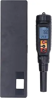 Soil pH Temperature Tester, 0.00-14.00pH Digital Analyzer with ±0.02 Accuracy, IP67-Rated Probe for Agricultural Soil Food Safety