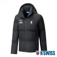 在飛比找momo購物網優惠-【K-SWISS】羽絨外套 Down Jacket-女-黑(