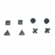 8X Rubber Feet Dust Cover Pads For 4 Pro PS4 Pro Game Console @@
