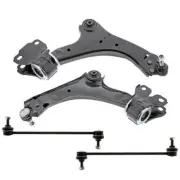 Front Lower Control Arms Sway Bar Links for Volvo S80 3.0L Turbo 2008-2011 (for: Volvo)