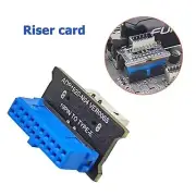 USB 3.1 Front Panel Socket to USB 3.0 20Pin Header Extension Cable 5Gbps B