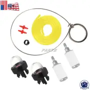 For MTD Robomow Troy-Bilt Craftsman 753-08319 Primer Bulb Fuel Filter Hose Line