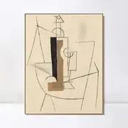 Pablo Picasso Posters Abstract Artwork Canvas Painting Pablo Picasso Wall Art Pablo Picasso Prints for Modern Home Decor Pictures 40x60cmx1 No Frame