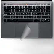 Se7enline Macbook Pro Touch Bar Protector + Track Pad Cover Anti-scratch Smooth Touch Pad Skin Film Sticker for Macbook Pro 13 inch A1706/A1989 with TouchBar Touch ID 2016-2018, Clear/Transparent