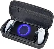Portable Protection Hard EVA Drive Case for PlayStation Portal Remote Player, Carrying Hard Shell Protective Cover with bracket, Travel zipper Storage Bag, Waterproof Carry Handbag for PS5 Portal