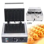 Commercial Electric Hot Dog Baker 5PCS Hot Dog Waffle Maker Machine 1500W 220V