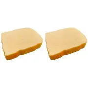 Toast Sliced Bread Stress Toy,Bread Shape Squishes Toy, Sensory Toys8328