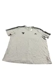 Adidas Hawthorn Hawks AFL Men’s T-shirt Size 3XL Grey Short Sleeve Football BNWT