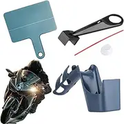 Motorcycle Chain Cleaner 4-Piece Kit – Lube Applicator Tool with Oiling Diverter for Bike, Chainsaw, and Powersports Chain Maintenance, Ideal for Daily Use and Easy Cleaning