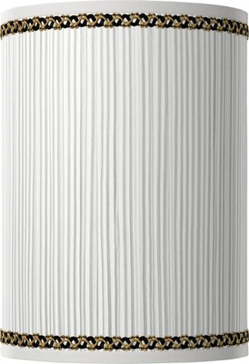 Grace White Giclee Round Cylinder Lamp Shade 8x8x11 (Spider)