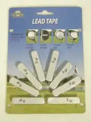 On Course 3 Gram Lead Tape Strips (Golf Club Weight Adjustment) NEW