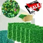 40*60cm Artificial Plant Foliage Hedge Grass Mat Greenery Wall Fence Panel