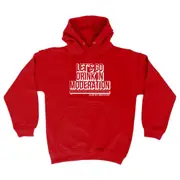Alcohol Lets Go Drink In Moderation Snoe - Funny Novelty Hoodies Hoodie