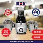 Indian mixer grinder Blender 750 WT with 3 Jars (1 Year Motor warranty) AU