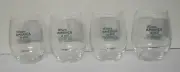 Set of 4 -Demdaco Stemless Wine Glass Wyoming 16 oz. Where America Is Still Wild