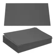 12x8x0.12" Chipboard Sheets 10Pcs 120PT Thick Book Board Binders Board, Black