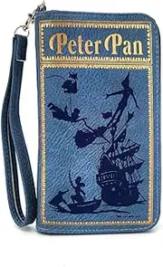 [Generic] The Peter Pan Wallet In Vinyl, Gold, Wallet, Gold, Wallet