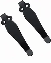 HAISDA EDC Deep Carry Pocket Clips Replacement for C10 C11 C81, Folding Knife Clip for DIY Knives Maker,Pack of 2 pcs