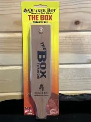 Quaker Boy The Box Wood Friction Turkey Hunting Call Brand New Turkey Call