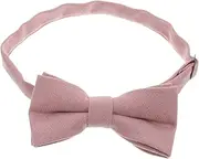 [BESPORTBLE] Pink Bow Tie for Adjustable Cotton Bowtie with Whimsical Design Pre Tied for Comfortable Wear Costume Accessory for Stage Performance
