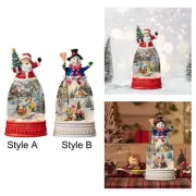 Christmas Snow Globe Musical Globe Glittering Christmas Present Christmas