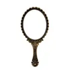 Decorative Mirrors Round Portable Comfy Hand Held Mirror with Handle Anti-fog