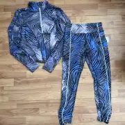 NEW Free People Movement You're A Peach Printed Layer Top & High Rise Leggings