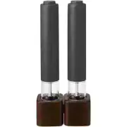 RÉCOLTE RMM-1 ELECTRIC SALT & PEPPER MILL MINI SET OF 2 GRAY RECOLTE JAPAN NEW