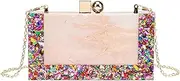 [EROUGE] Elegant Women Glitter Evening Clutch Bags Bling Sequin Handbag Purses