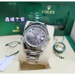 ROLEX 勞力士 126334 溫布頓 灰綠羅馬 21年 新卡 DATEJUST 41MM 126331