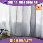 Elegant Grey 54x84 inches Sheer Curtains 2 Panels for Bedroom or Living Room