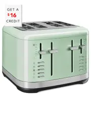 KitchenAid 4 Slice Toaster with $16 Credit