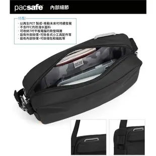 【澳洲 Pacsafe】送》防盜斜背包 2.5L Go Anti-Theft RFID側背包 護照包_35105130