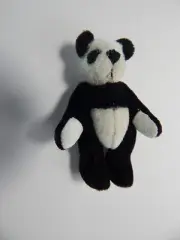 World of Miniature Bears By Theresa Yang 2.5" Plush Panda Bear No Writing #370