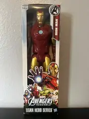 Marvel Series Assemble Titan Hero Iron Man 12” Action Figure